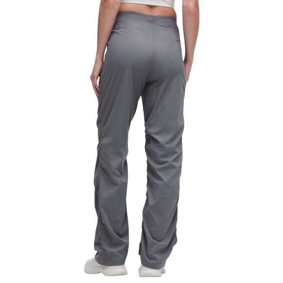 Lululemon Dance Studio Slim Fit High Rise Flared Pant Solar Grey Size Large NEW - Picture 2 of 12